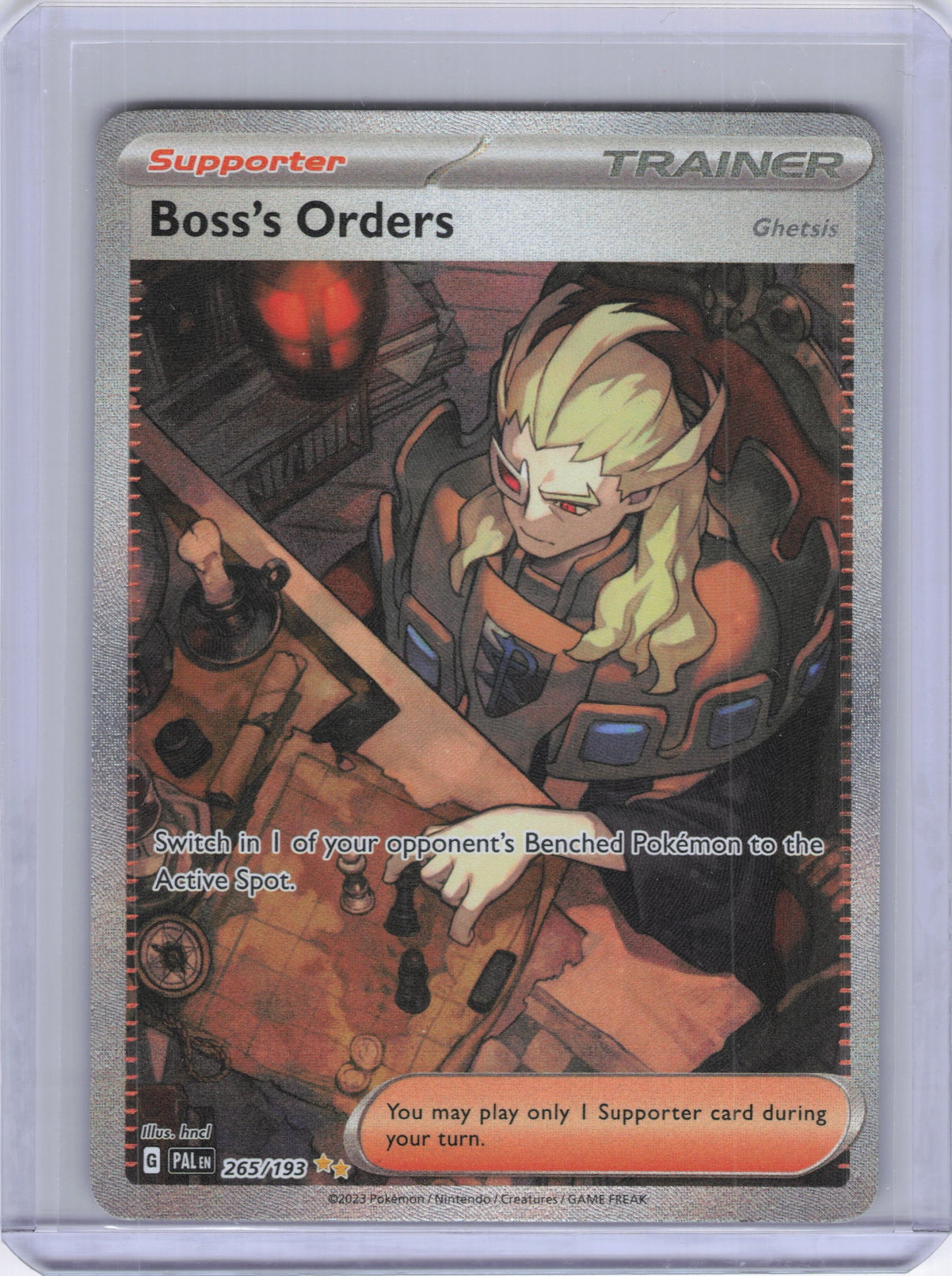 Boss's Orders - 265/193 - SV02: Paldea Evolved (PAL)
