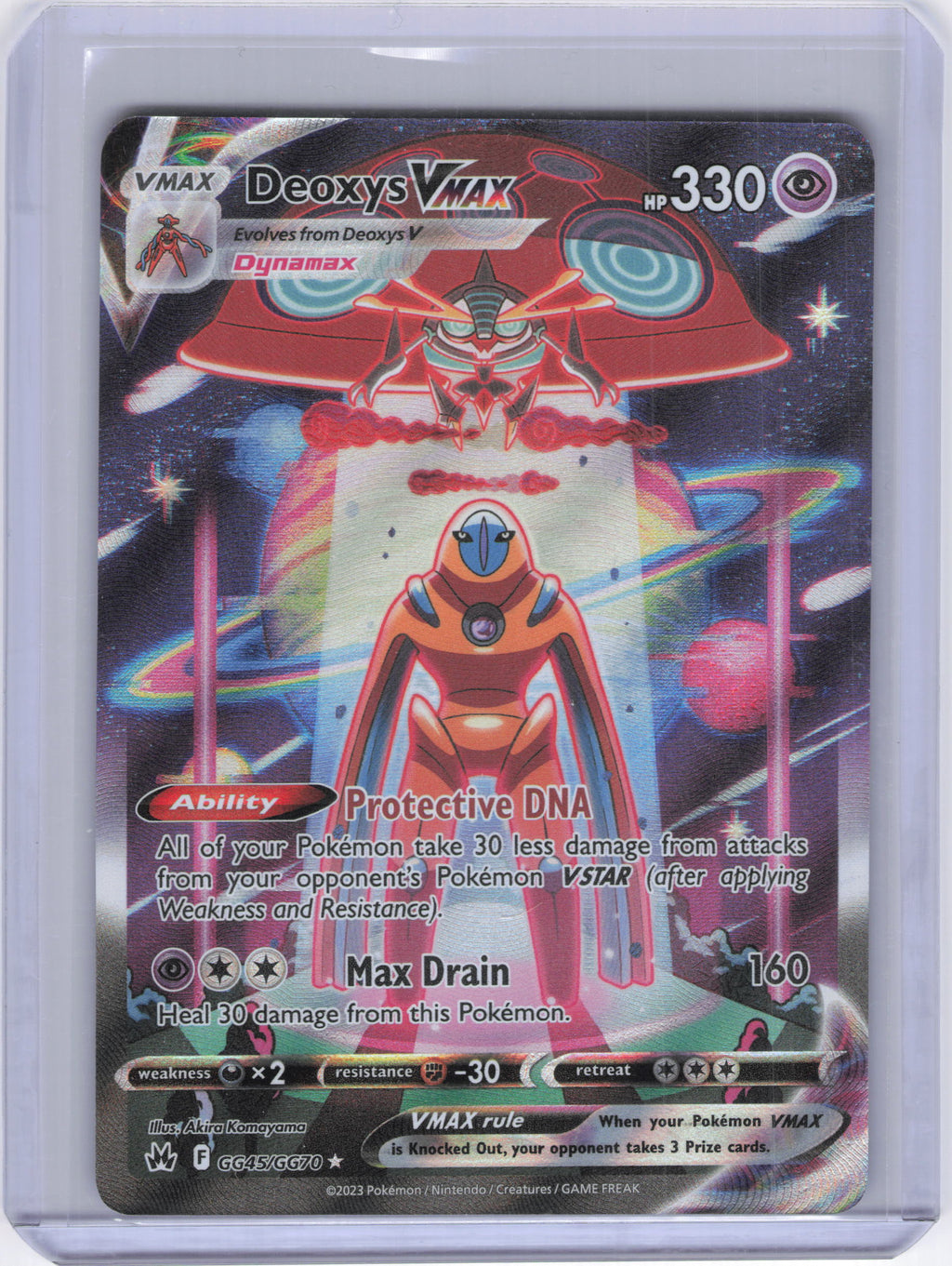 Deoxys VMAX - SWSH: Crown Zenith: Galarian Gallery (CRZ:GG)