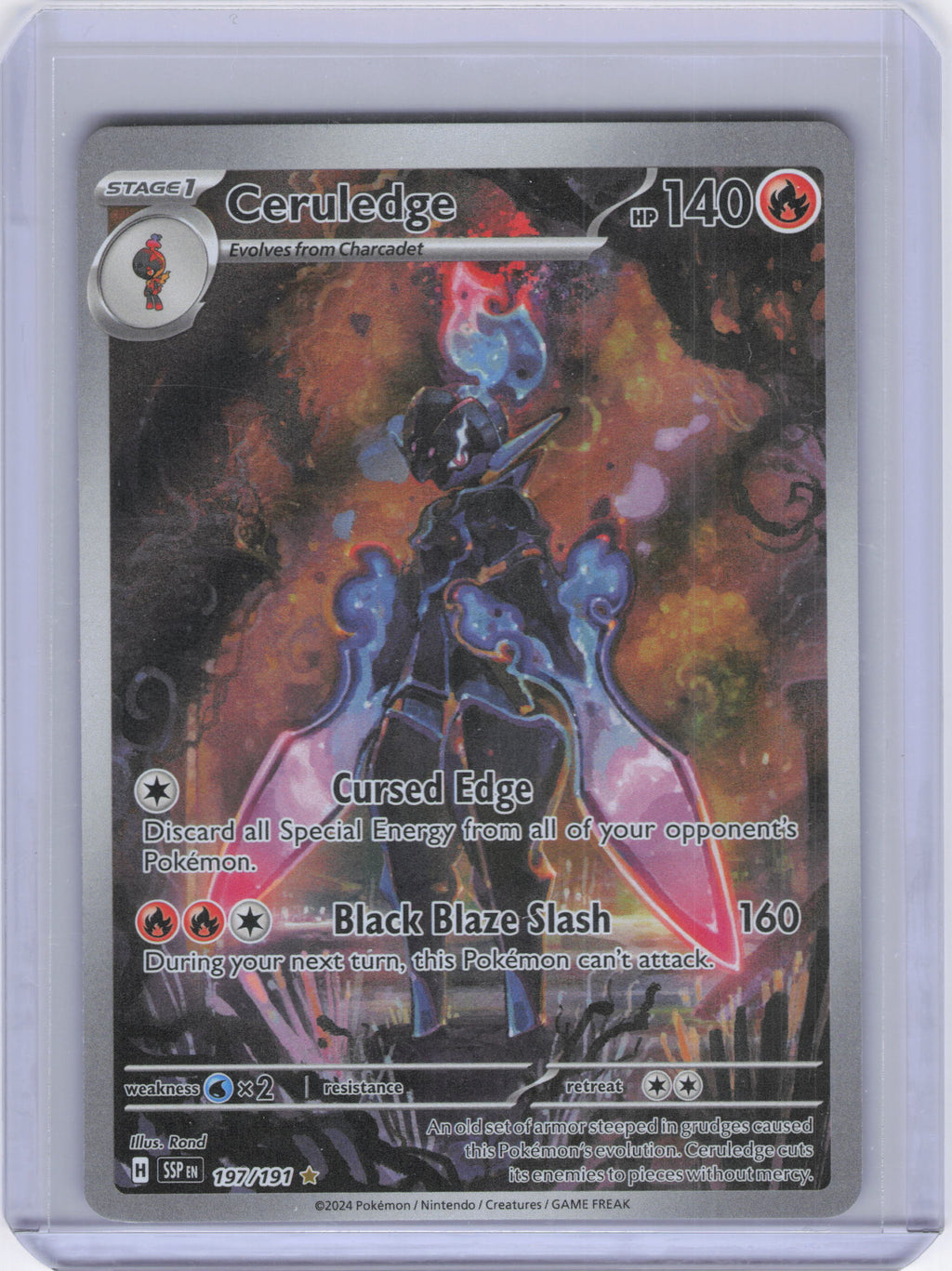 Ceruledge - 197/191 - SV08: Surging Sparks (SSP)