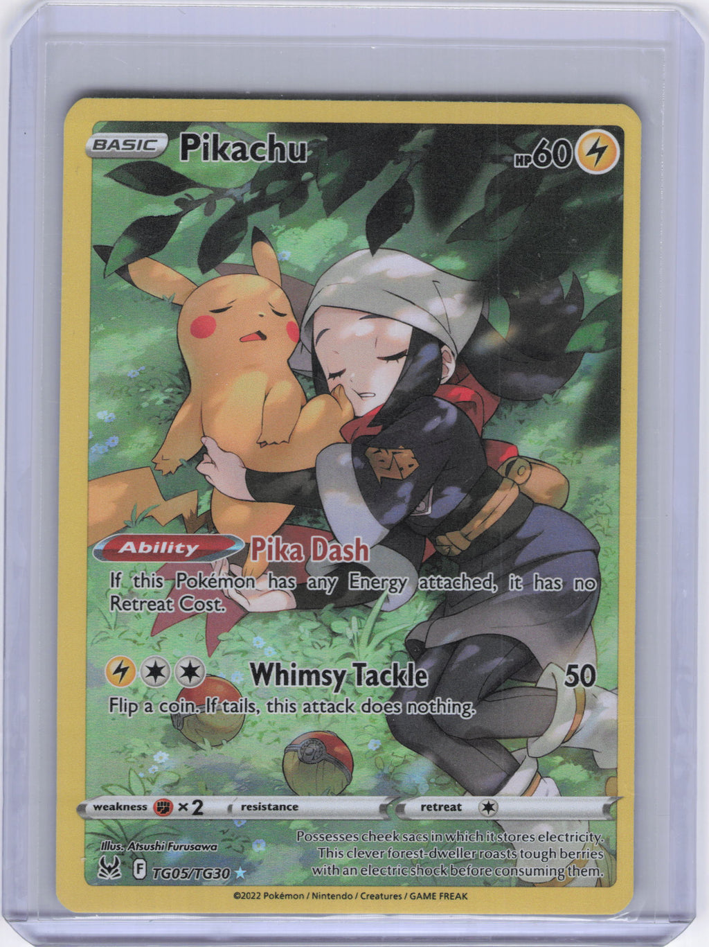 Pikachu - SWSH11: Lost Origin Trainer Gallery (SWSH11: TG)