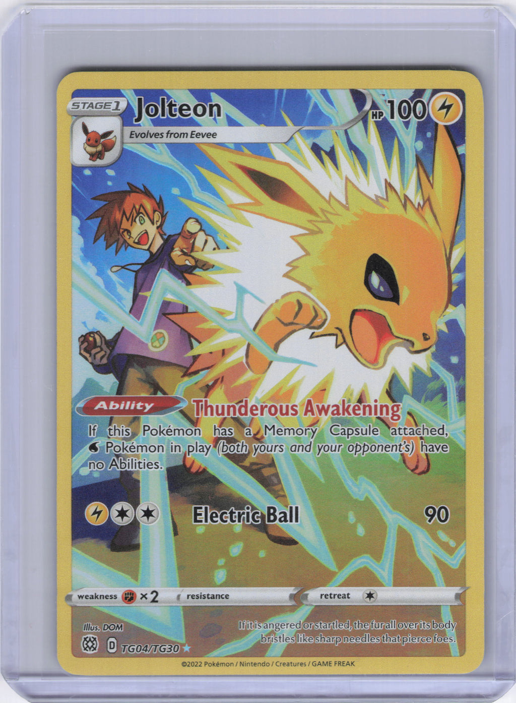 Jolteon - SWSH09: Brilliant Stars Trainer Gallery (SWSH09:TG)