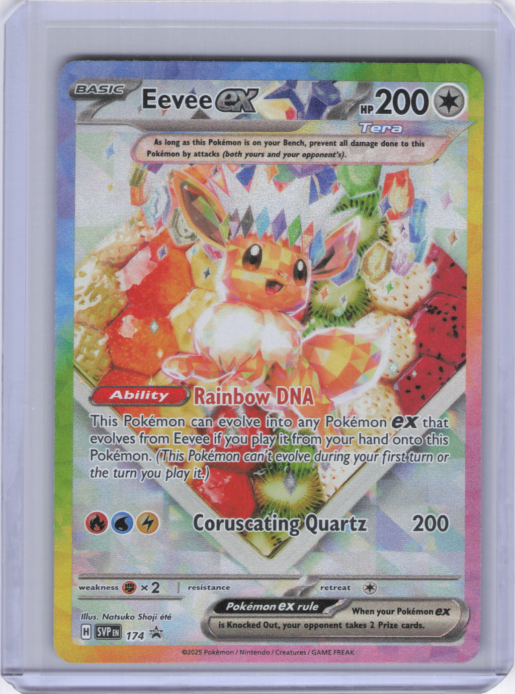 Eevee ex - 174 - SV: Scarlet & Violet Promo Cards (SVP)