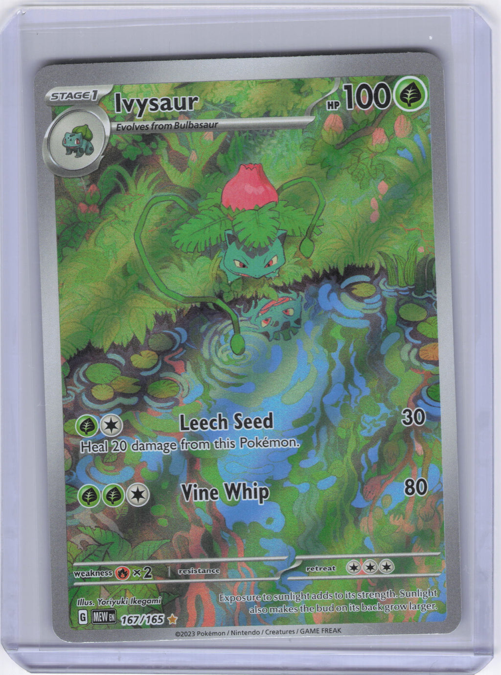 Ivysaur - 167/165 - SV: Scarlet & Violet 151 (MEW)