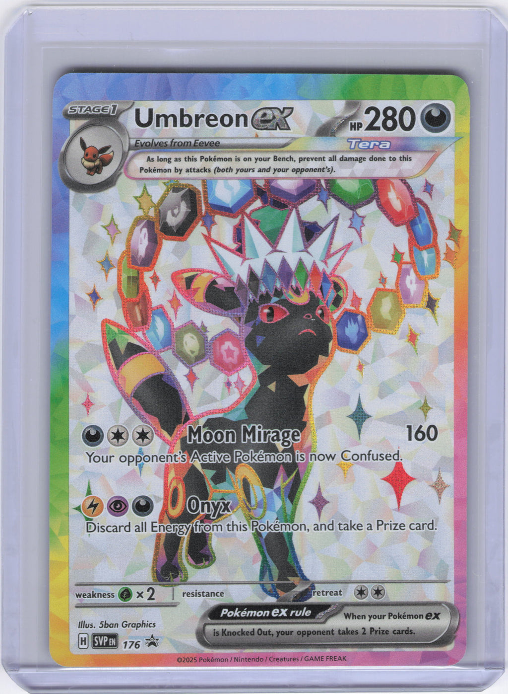 Umbreon ex - 176 - SV: Scarlet & Violet Promo Cards (SVP)