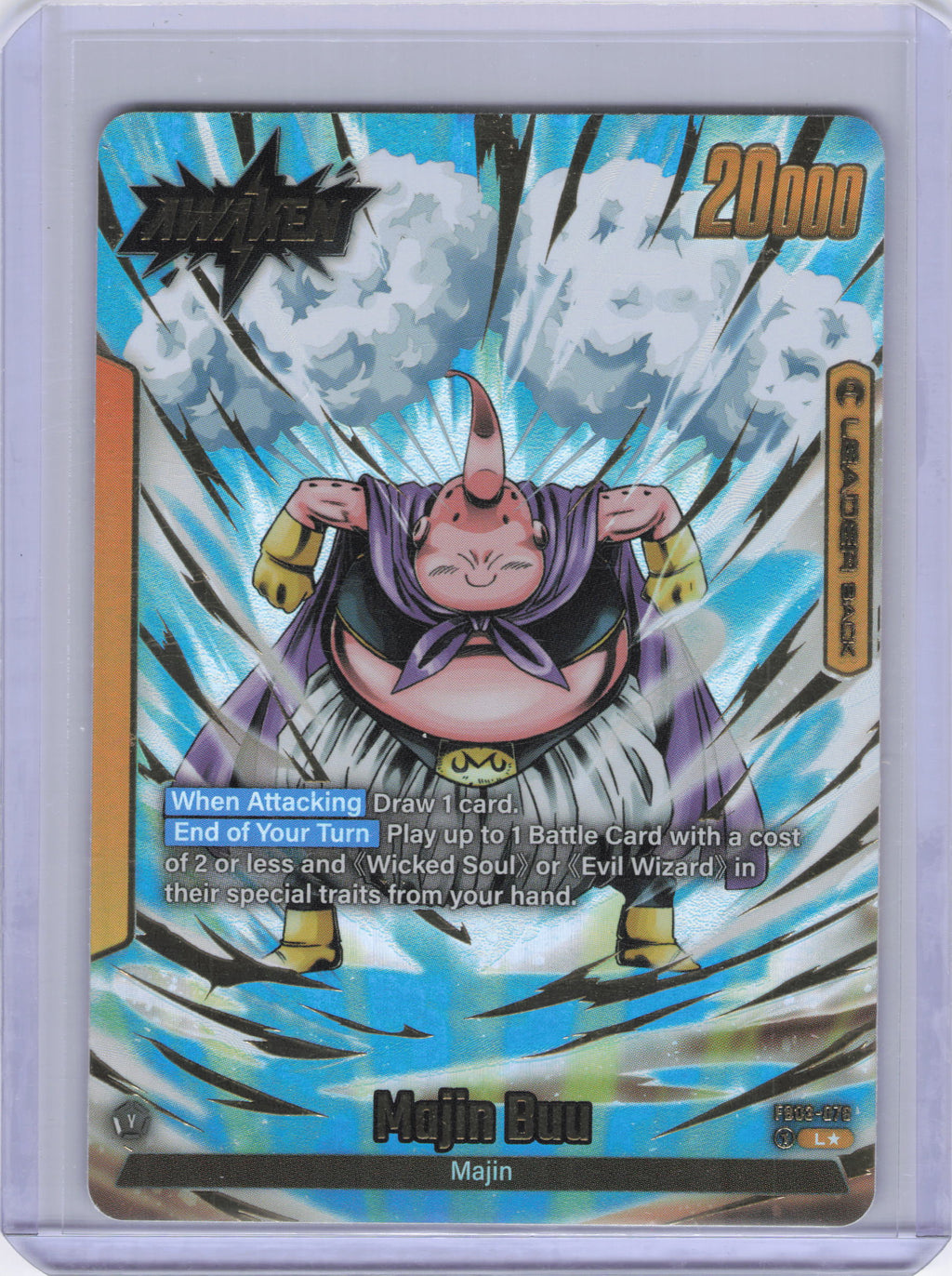 Babidi // Majin Buu - FB03-078 (Alternate Art) - Raging Roar (FB03)