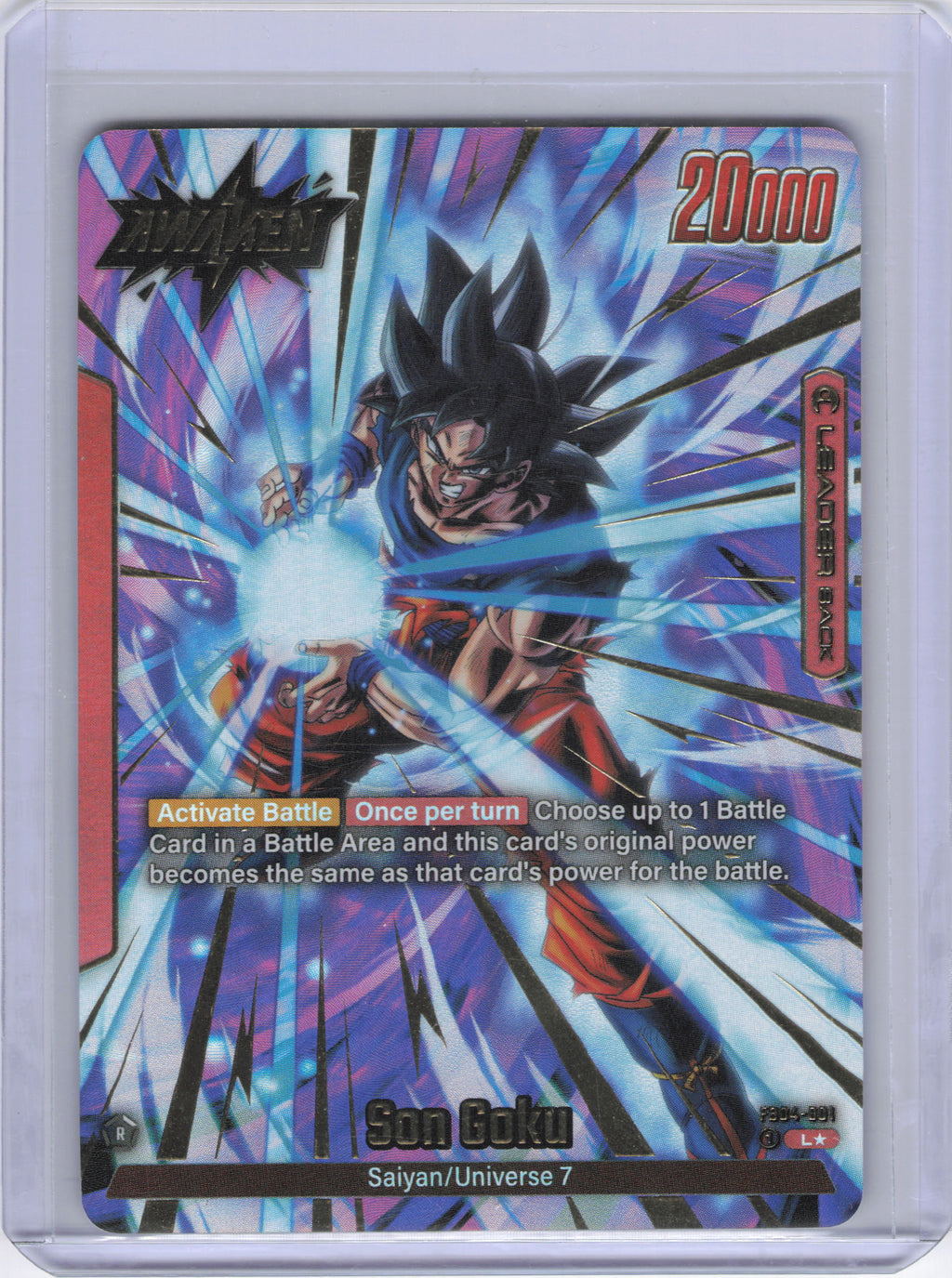 Son Goku - FB04-001 (Alternate Art) - Ultra Limit (FB04)