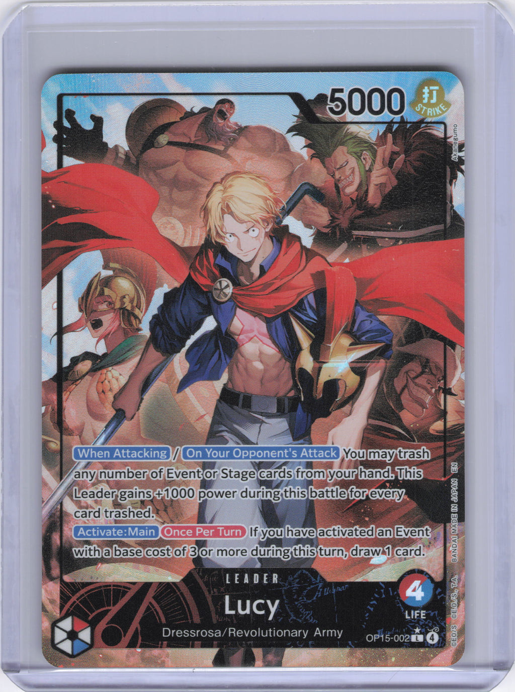 Lucy (Alternate Art) - Adventure on Kami's Island (OP15-EB04)
