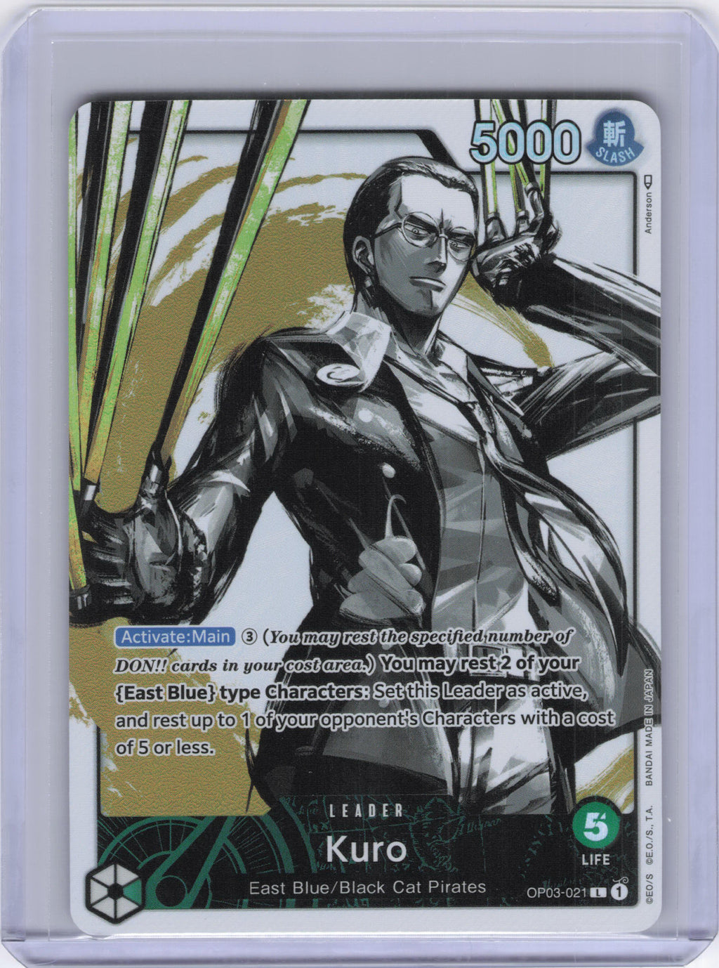 Kuro (Alternate Art) - Pillars of Strength (OP03)