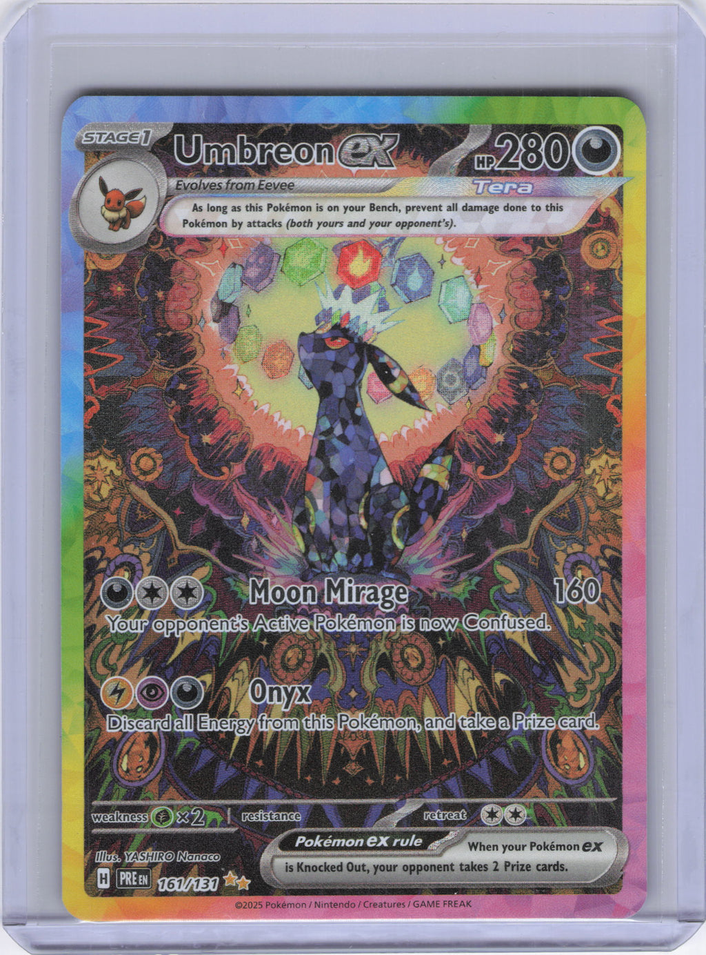 Umbreon ex - 161/131 - SV: Prismatic Evolutions (PRE)