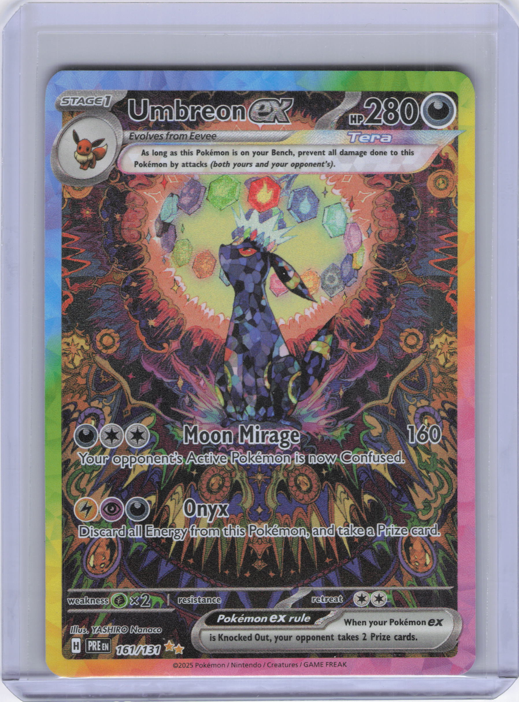 Umbreon ex - 161/131 - SV: Prismatic Evolutions (PRE)