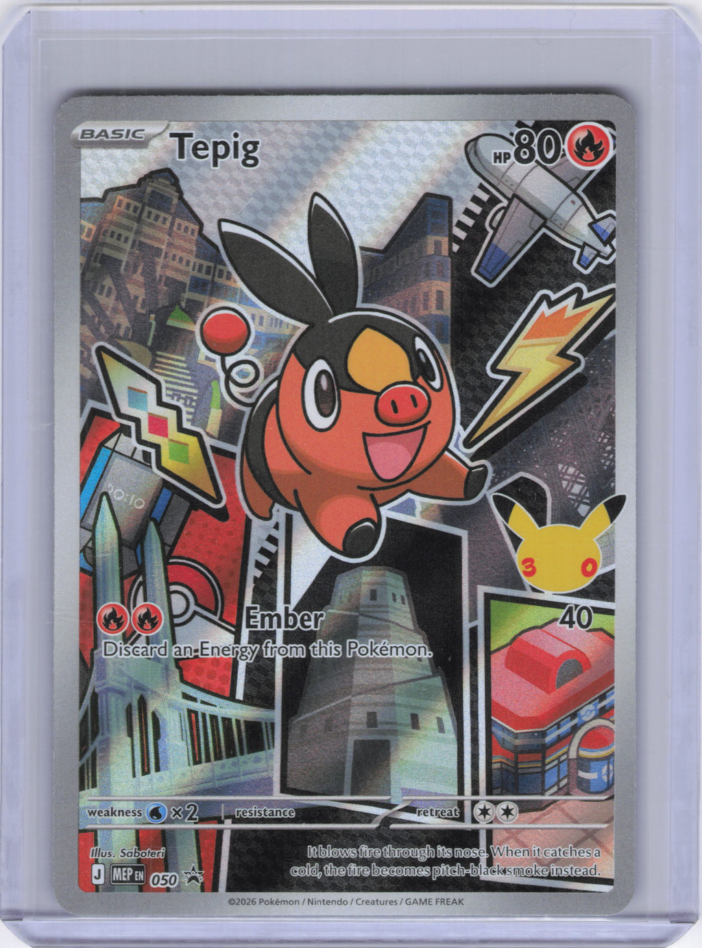 Tepig - 050 - ME: Mega Evolution Promo (MEP)