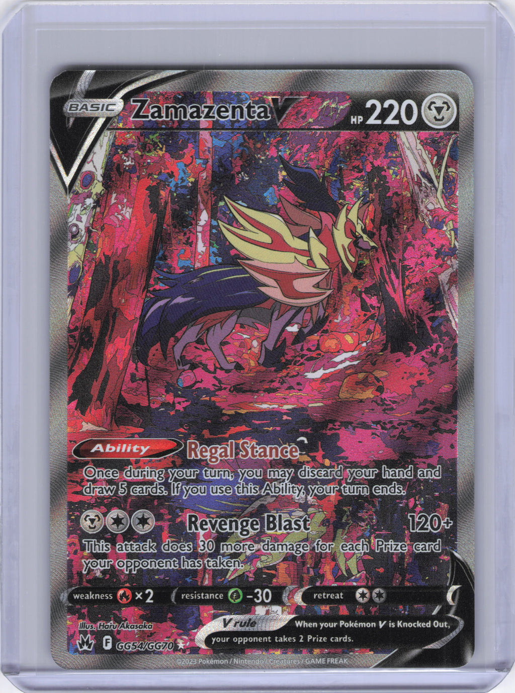 Zamazenta V - SWSH: Crown Zenith: Galarian Gallery (CRZ:GG)
