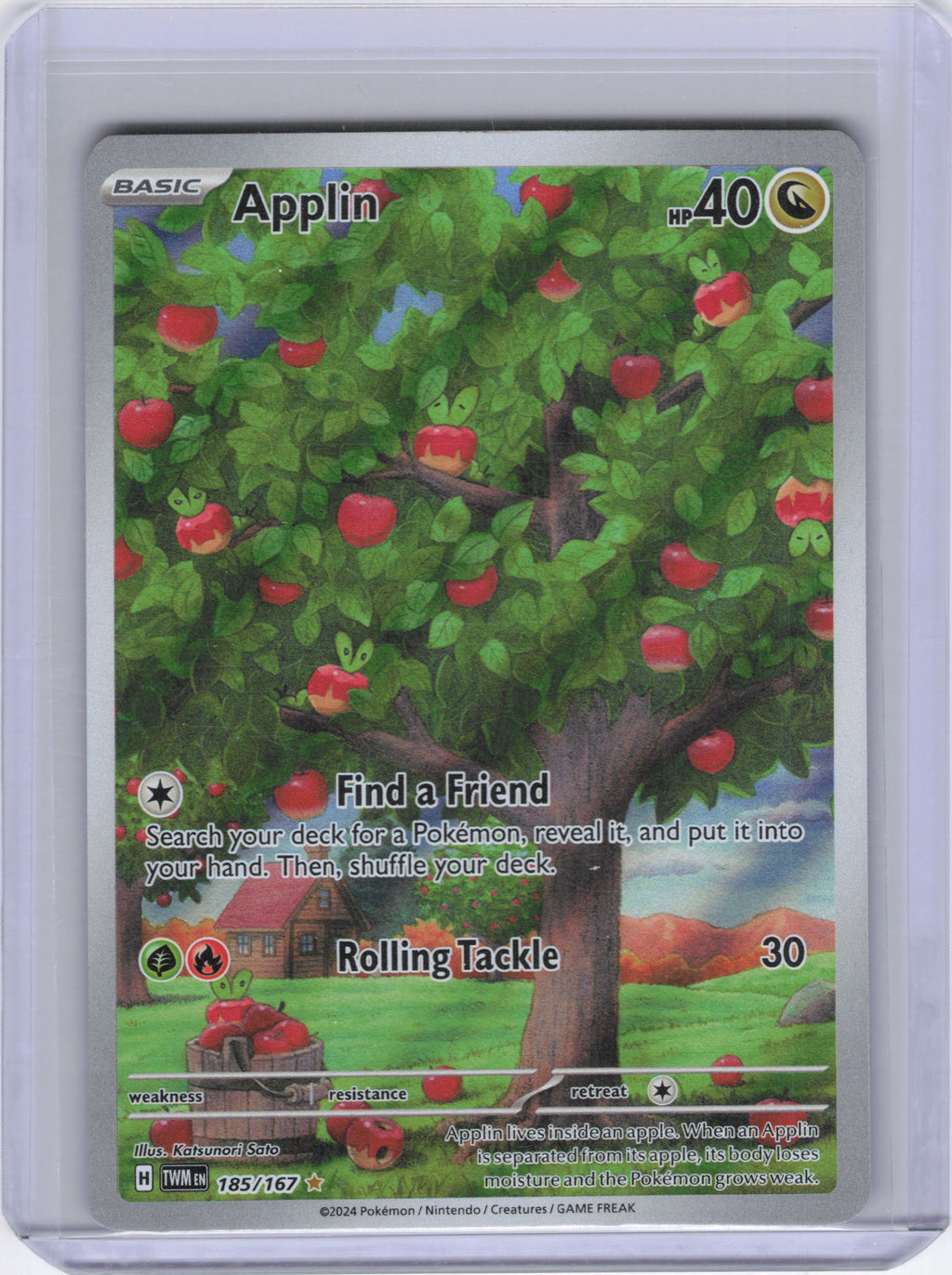 Applin - 185/167 - SV06: Twilight Masquerade (TWM)