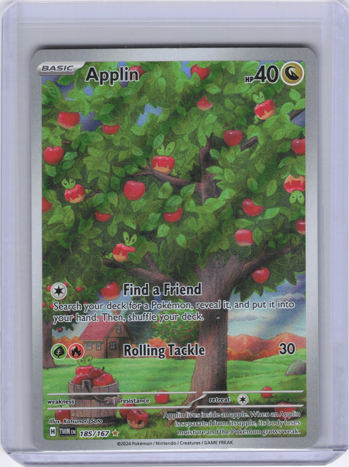 Applin - 185/167 - SV06: Twilight Masquerade (TWM)