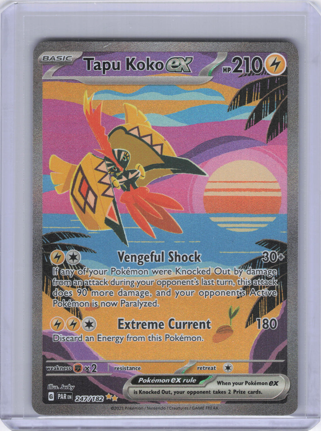Tapu Koko ex - 247/182 - SV04: Paradox Rift (PAR)