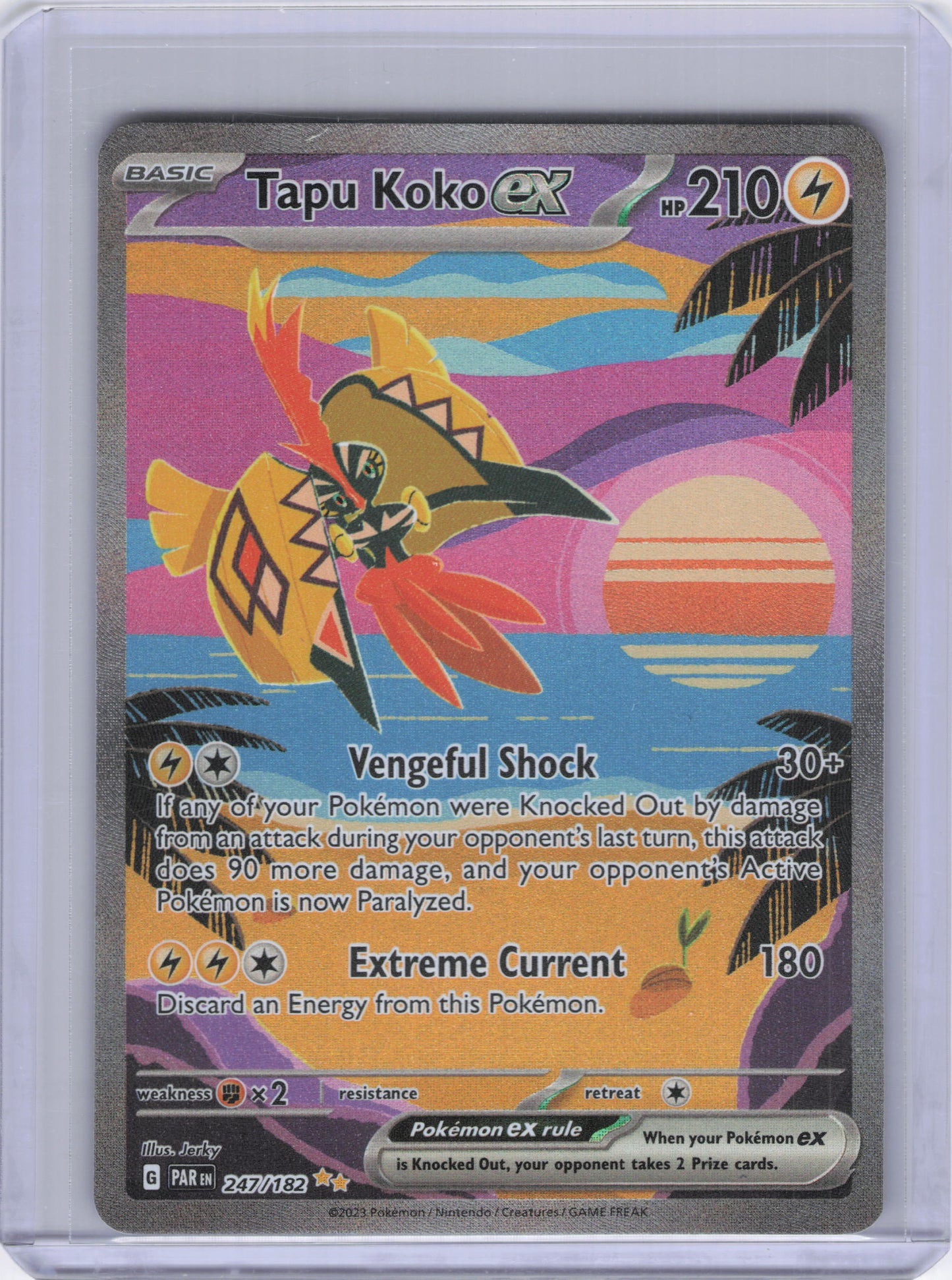 Tapu Koko ex - 247/182 - SV04: Paradox Rift (PAR)
