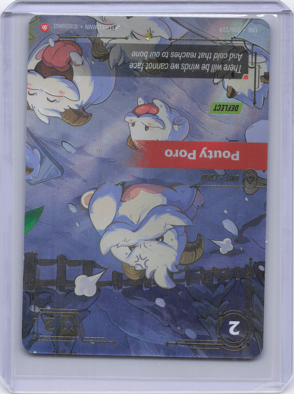 Pouty Poro (Overnumbered) - Unleashed (UNL)