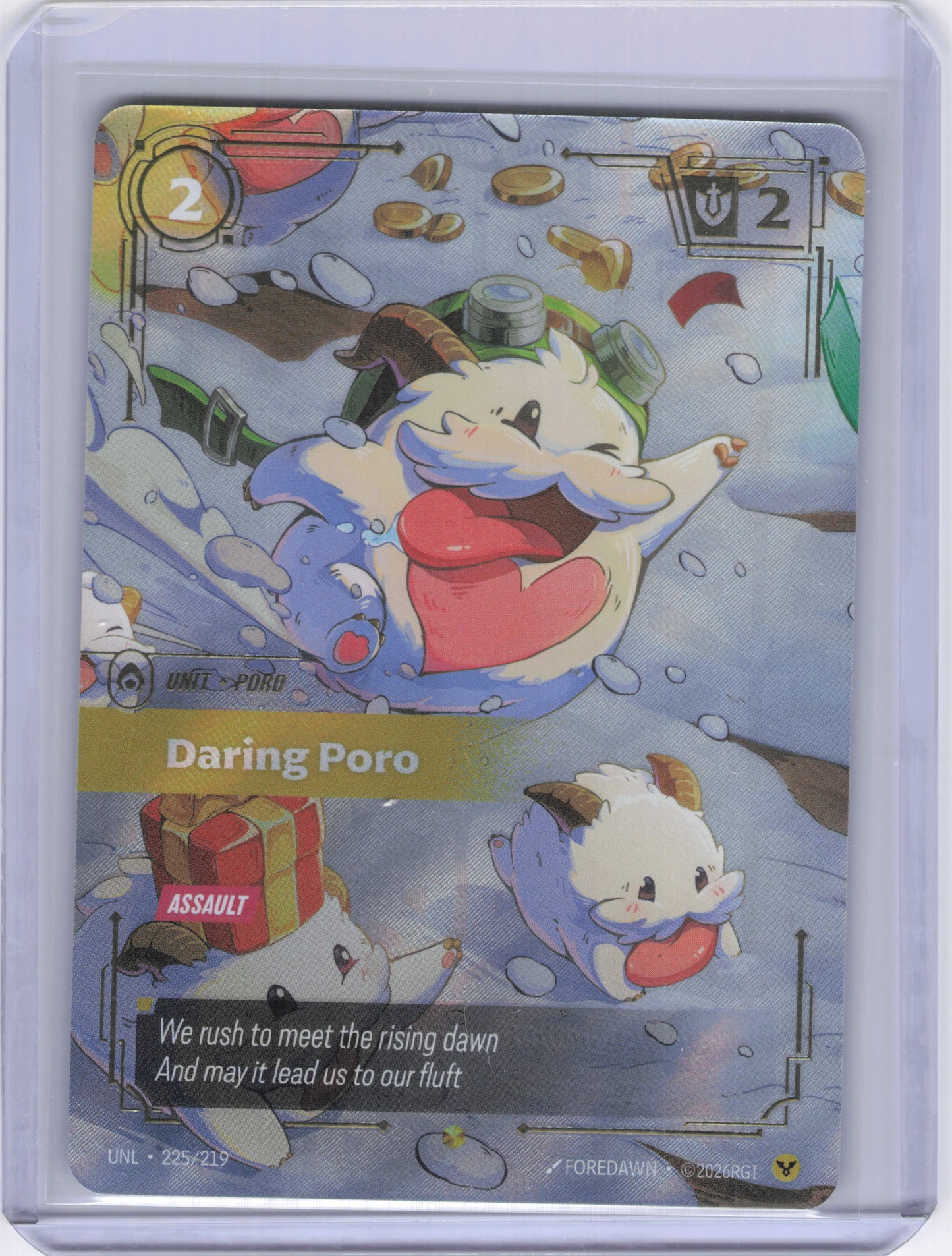 Daring Poro (Overnumbered) - Unleashed (UNL)