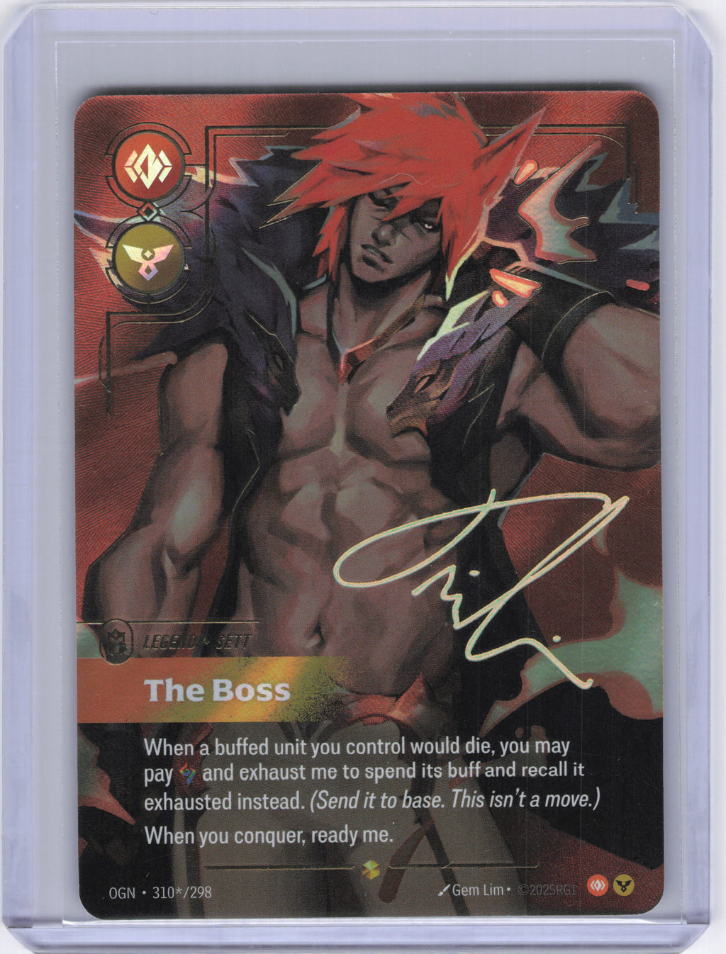 Sett - The Boss (Signature) - Origins (OGN)