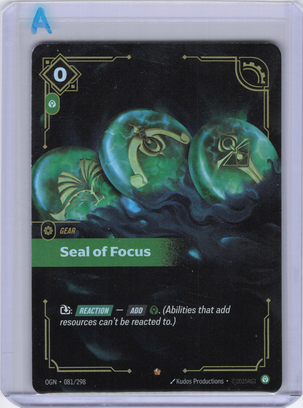 Seal of Focus - Origins (OGN)