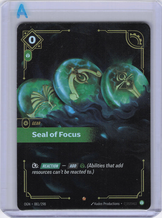 Seal of Focus - Origins (OGN)