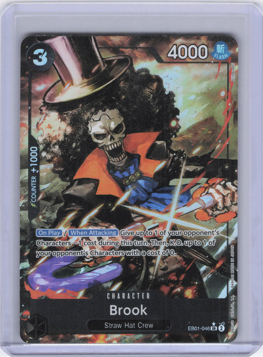 Brook (046) (Alternate Art) - Extra Booster: Memorial Collection (EB-01)