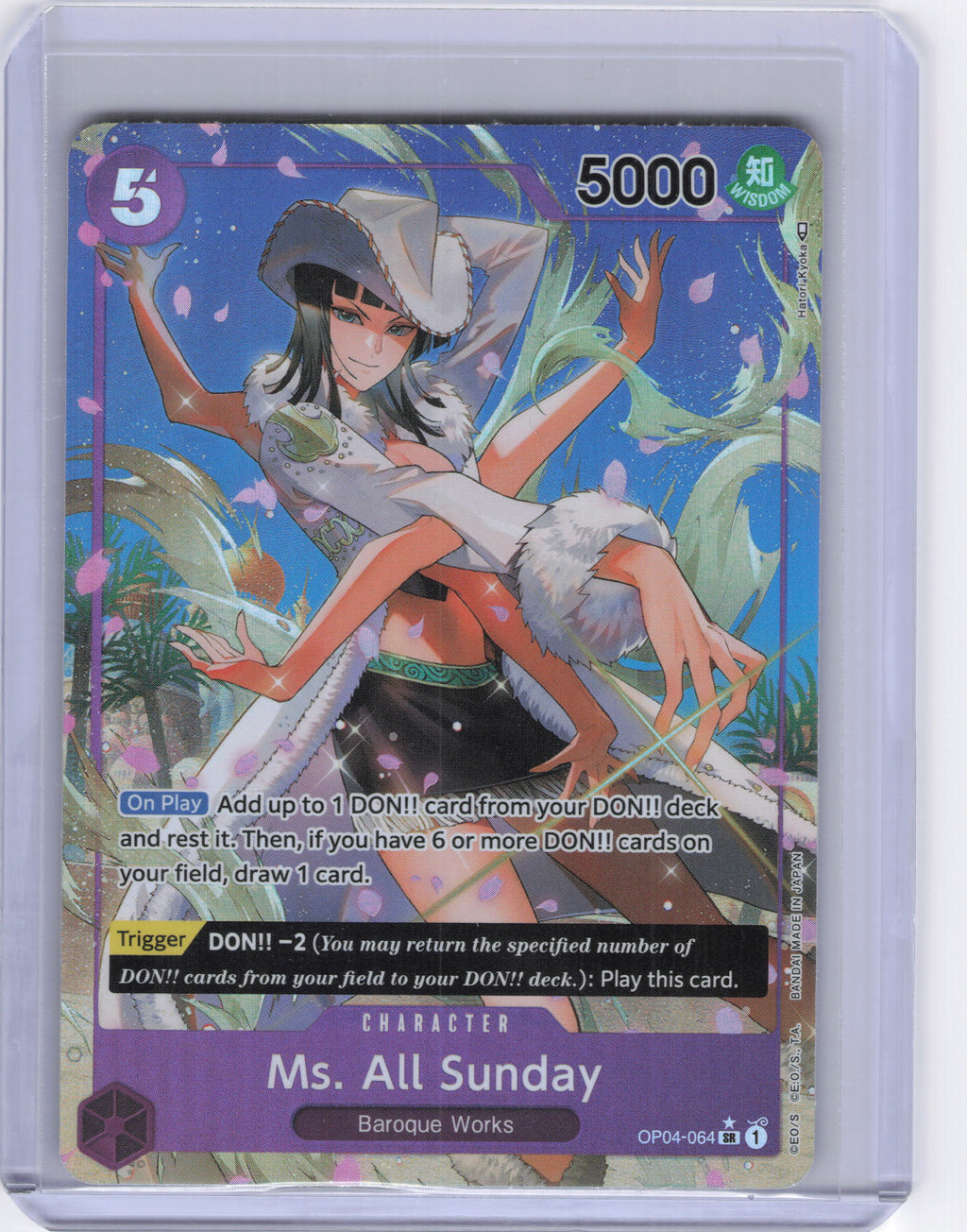 Ms. All Sunday (Alternate Art) - Kingdoms of Intrigue (OP04)
