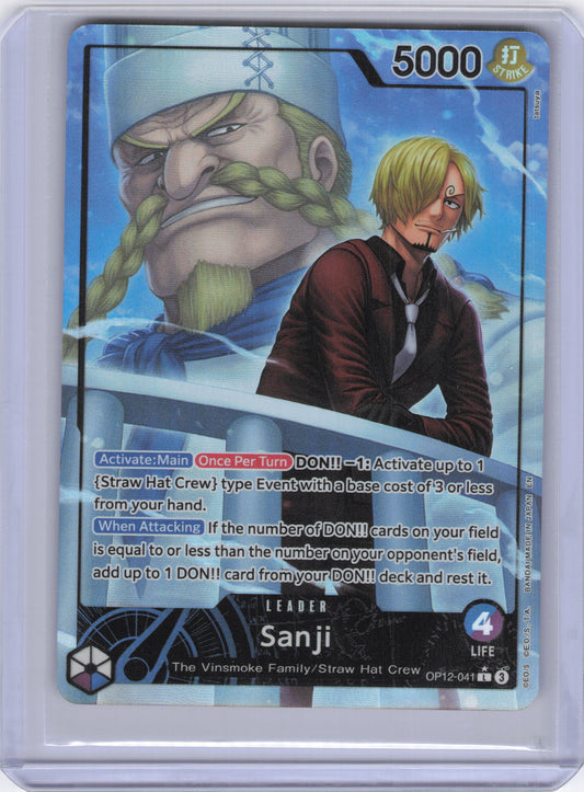 Sanji (041) (Alternate Art) - Legacy of the Master (OP12)