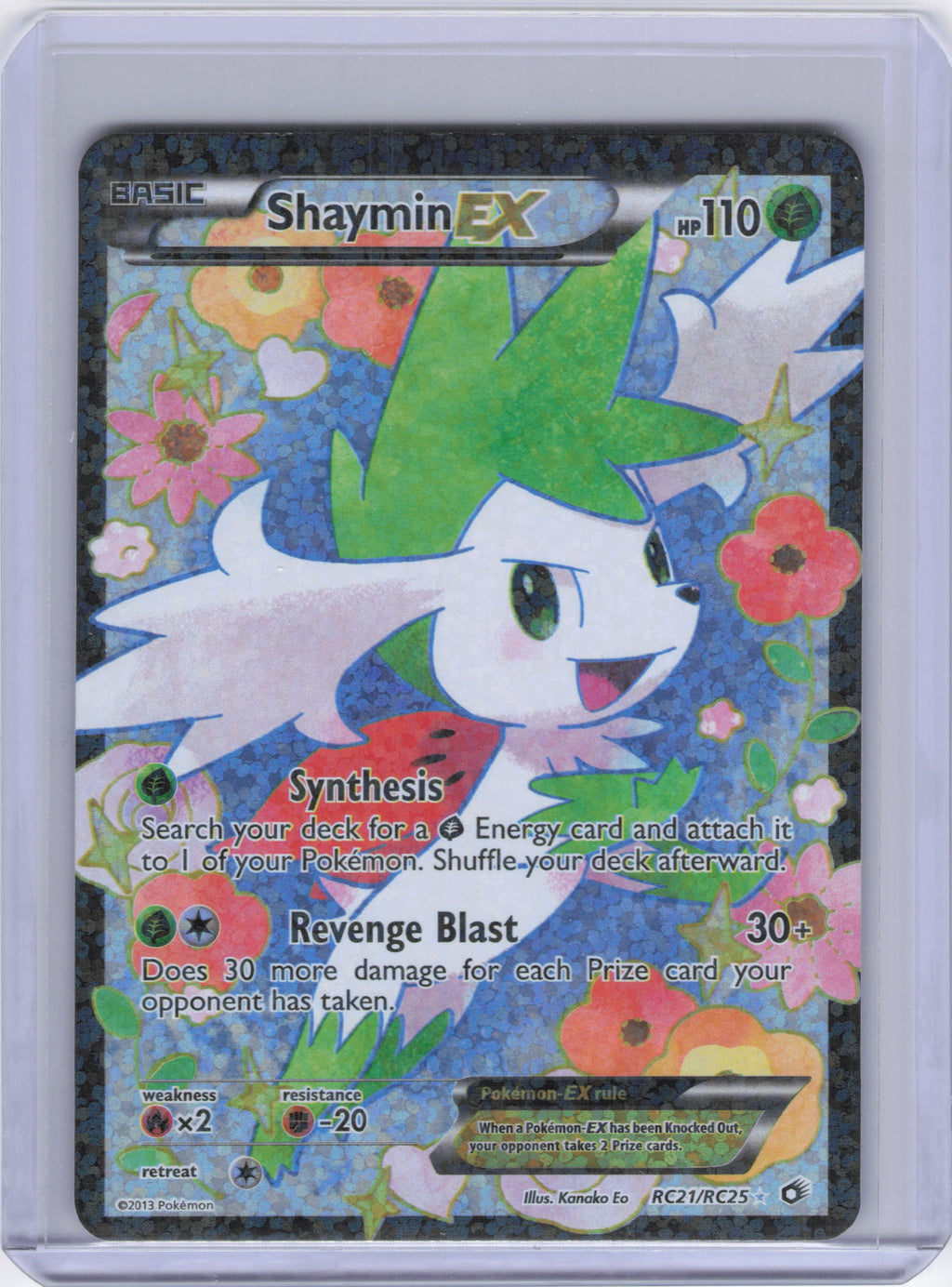 Shaymin EX (Full Art) - Legendary Treasures: Radiant Collection (LTR)