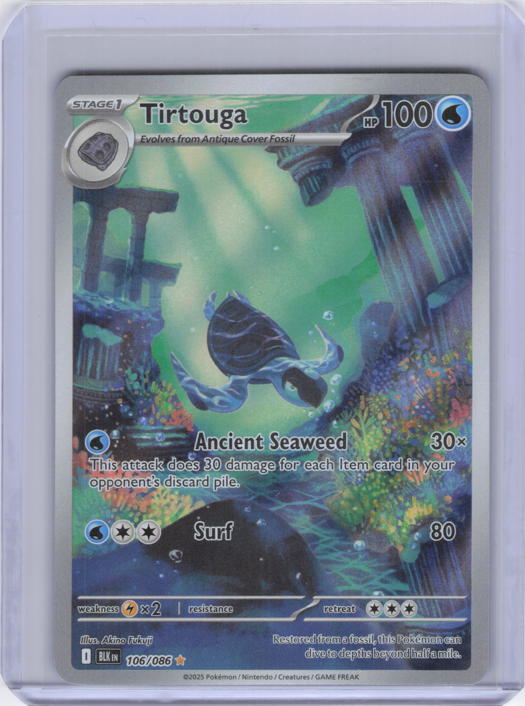 Tirtouga - 106/086 - SV: Black Bolt (BLK)