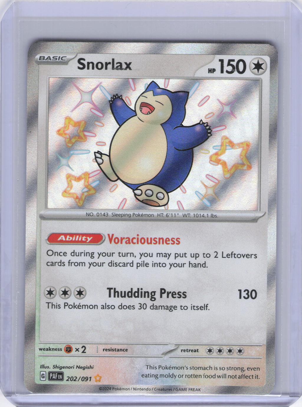 Snorlax - SV: Paldean Fates (PAF)