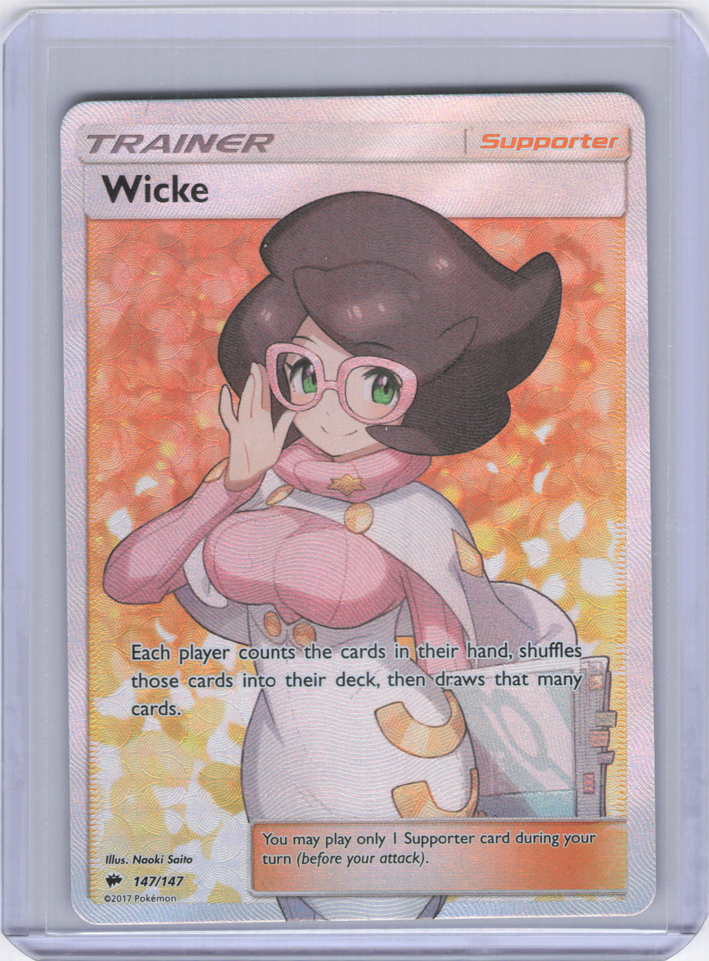 Wicke (Full Art) - SM - Burning Shadows (SM03)
