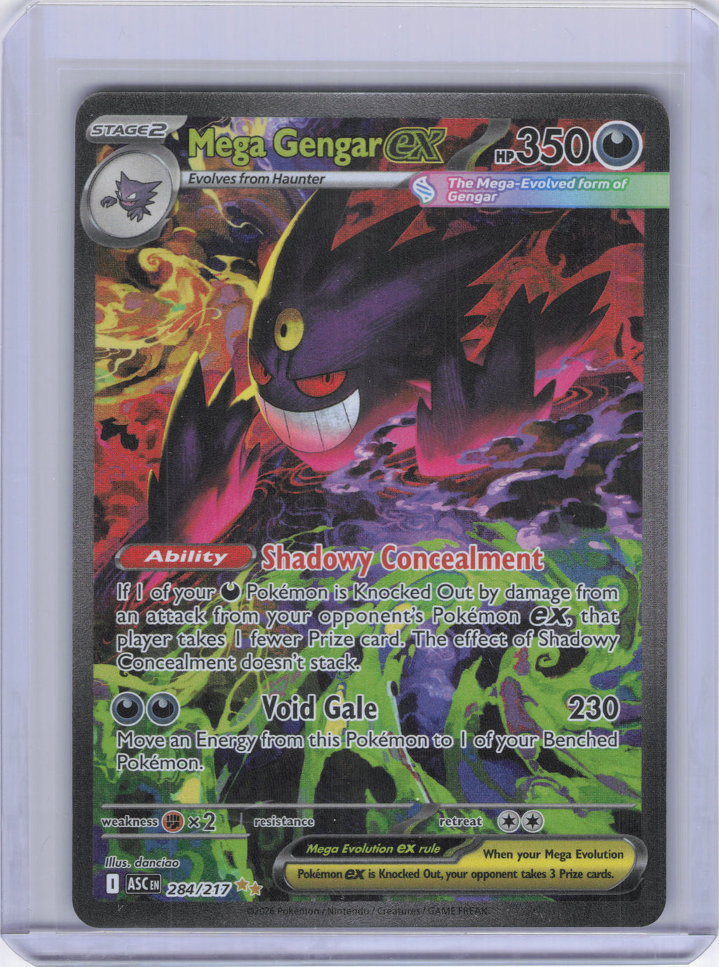 Mega Gengar ex - 284/217 - ME: Ascended Heroes (ASC)