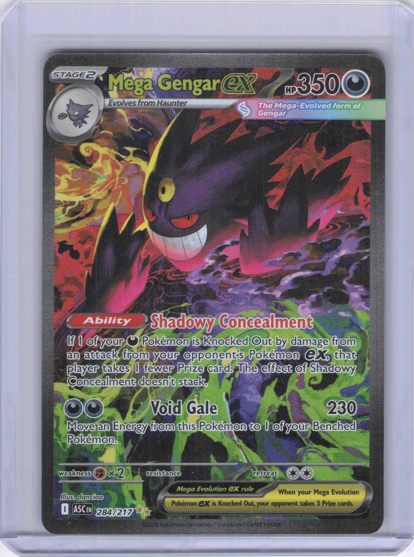 Mega Gengar ex - 284/217 - ME: Ascended Heroes (ASC)