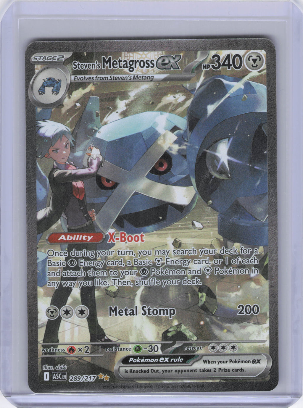 Steven's Metagross ex - ME: Ascended Heroes (ASC)