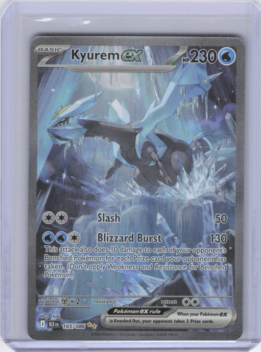 Kyurem ex - 165/086 - SV: Black Bolt (BLK)