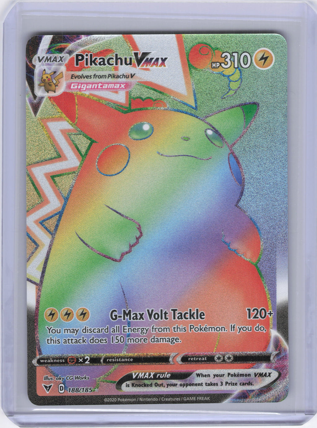 Pikachu VMAX (Secret) - SWSH04: Vivid Voltage (SWSH04)