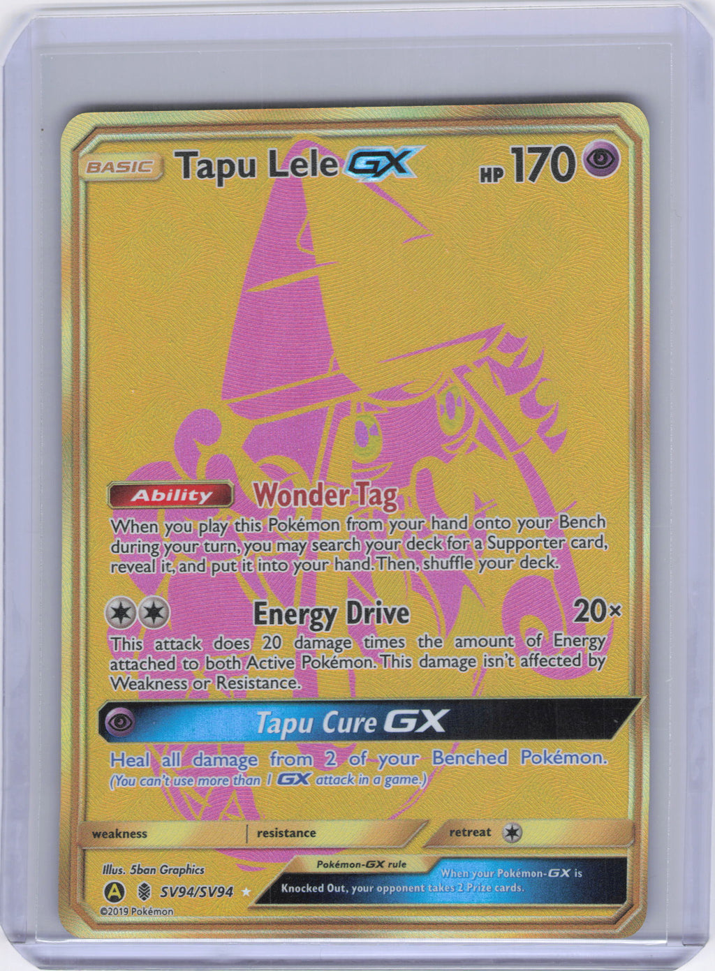 Tapu Lele GX - Hidden Fates: Shiny Vault (HIF:SV)