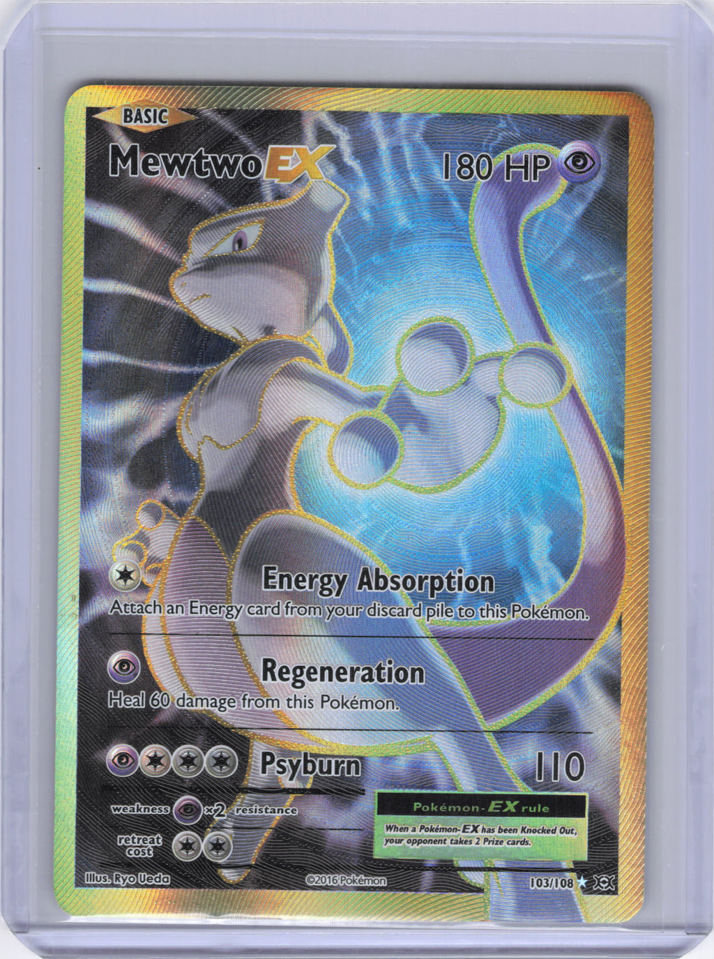 Mewtwo EX (Full Art) - XY - Evolutions (EVO)