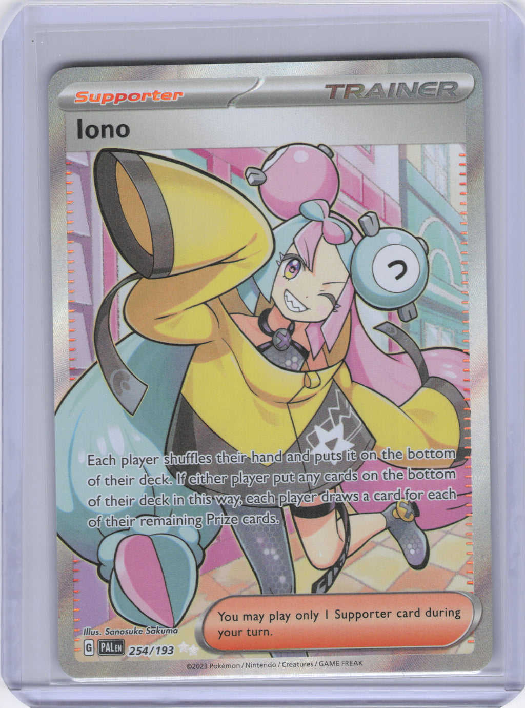 Iono - 254/193 - SV02: Paldea Evolved (PAL)