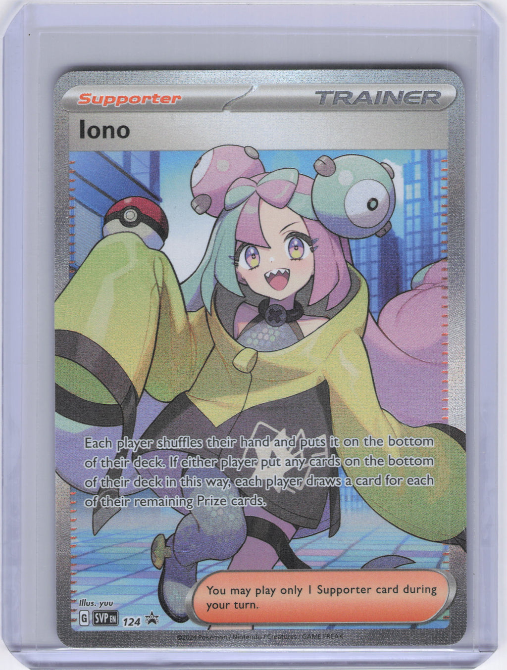 Iono - 124 - SV: Scarlet & Violet Promo Cards (SVP)
