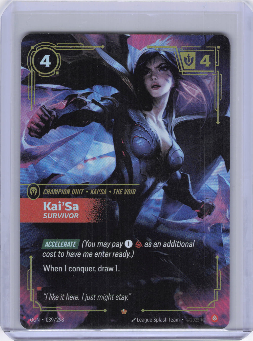 Kai'Sa - Survivor - Origins (OGN)