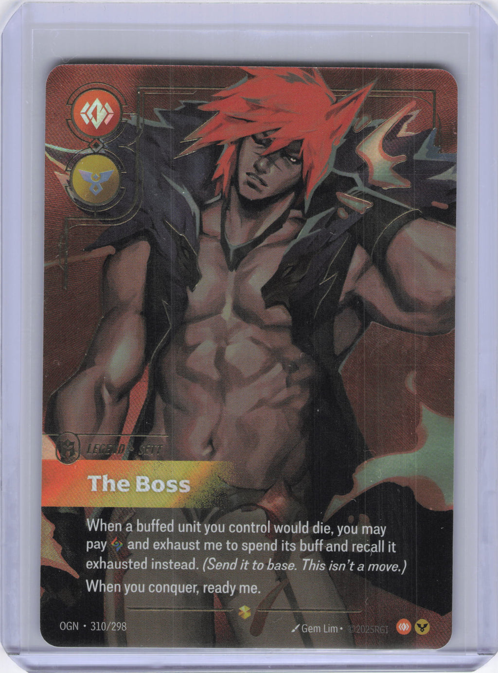 Sett - The Boss (Overnumbered) - Origins (OGN)