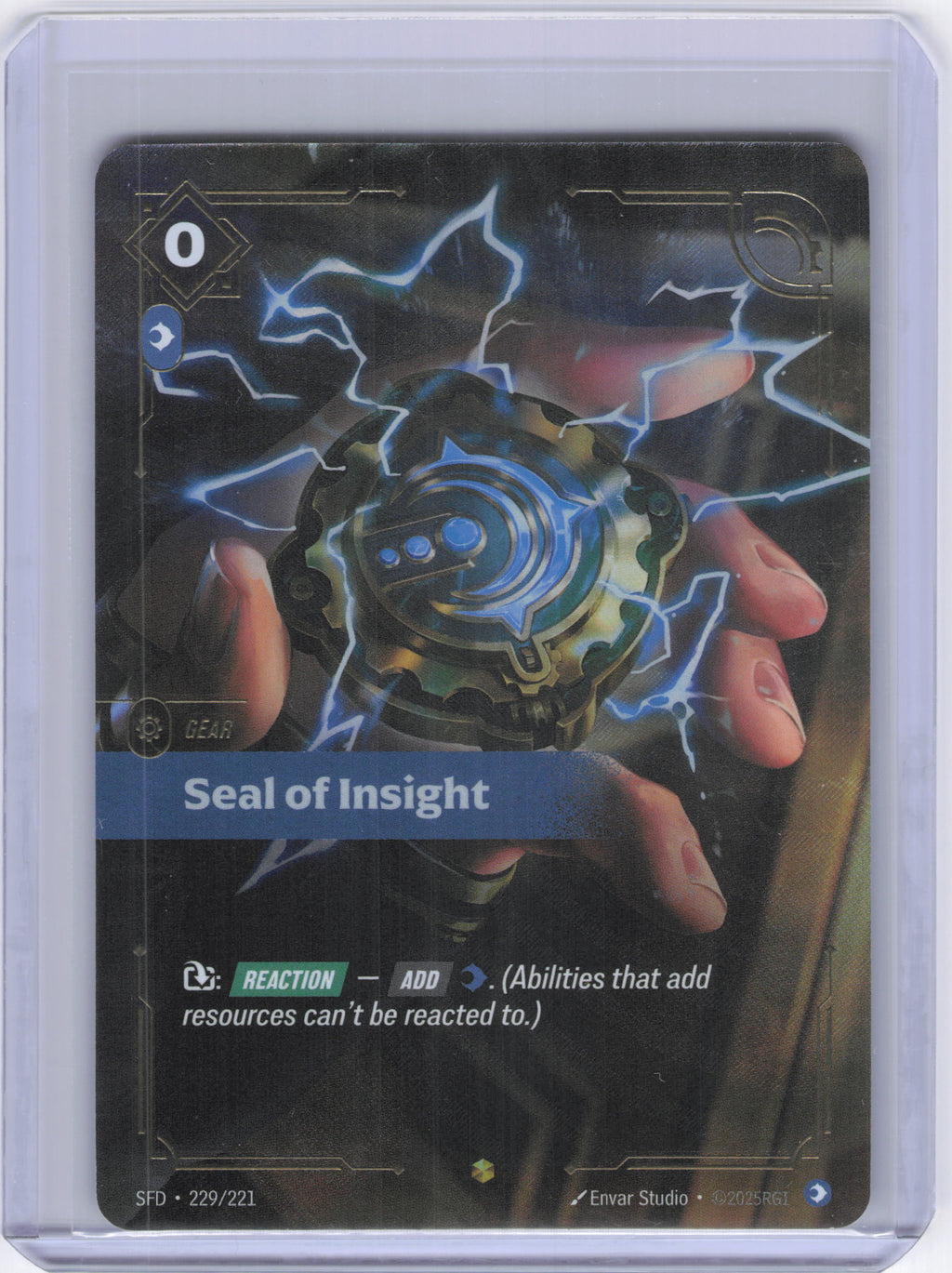 Seal of Insight (Overnumbered) - Spiritforged (SFD)