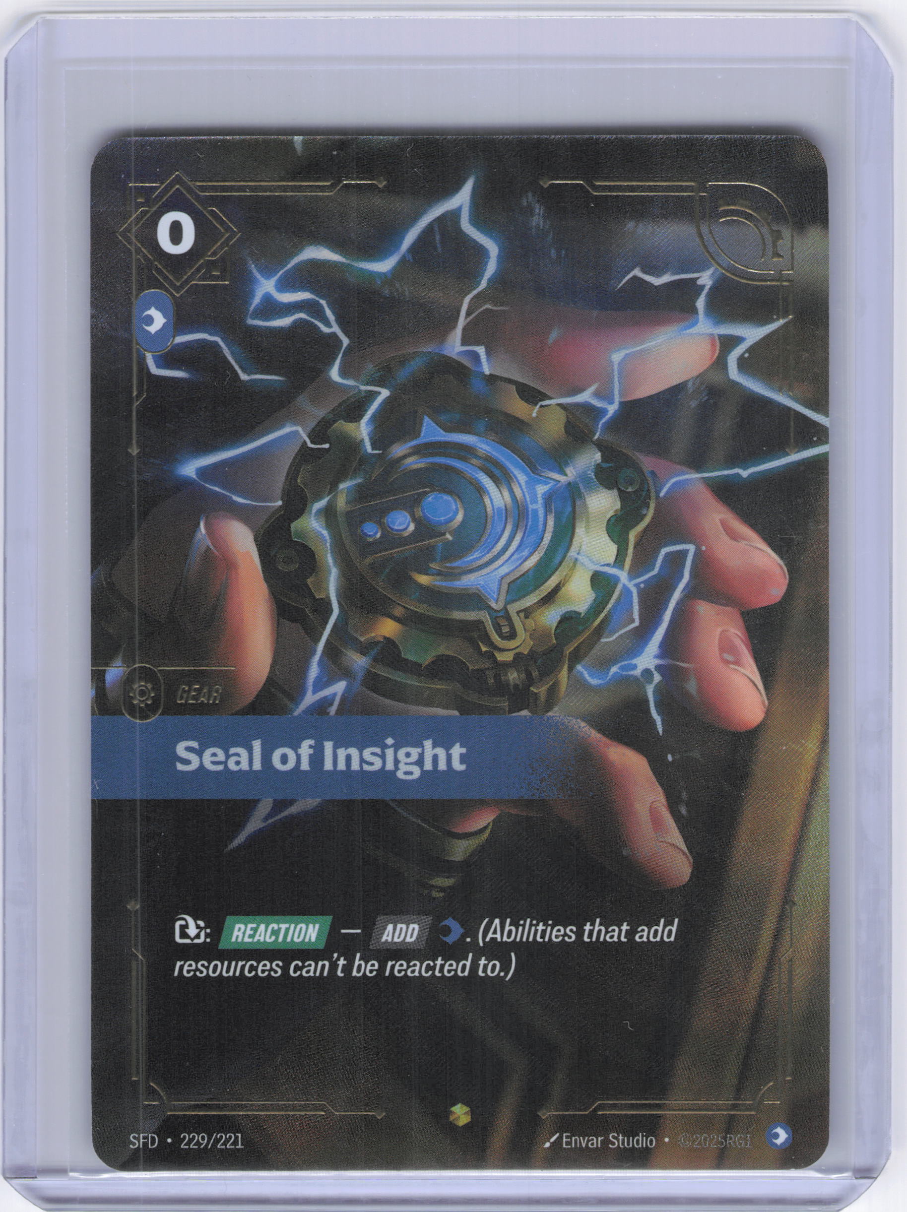 Seal of Insight (Overnumbered) - Spiritforged (SFD)