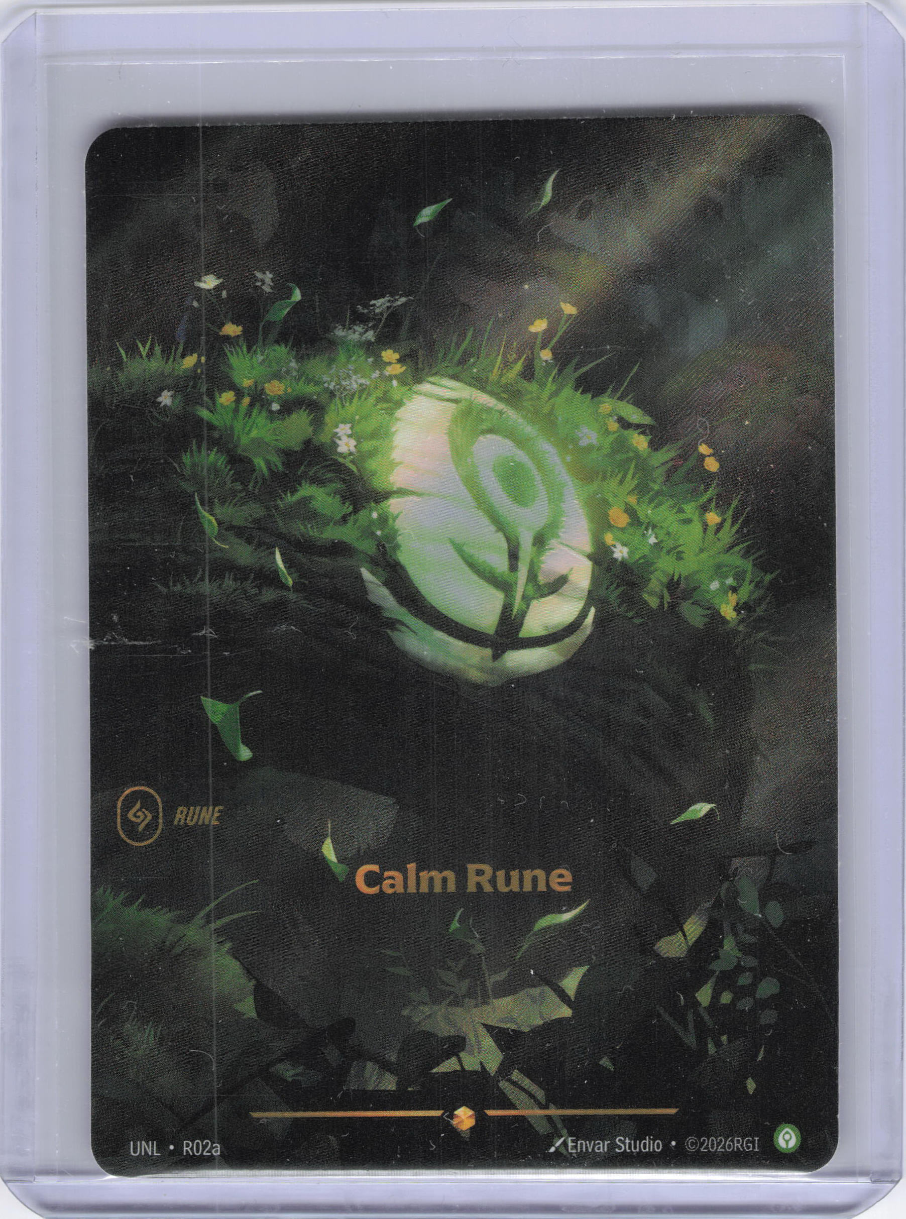 Calm Rune (R02a) - Unleashed (UNL)