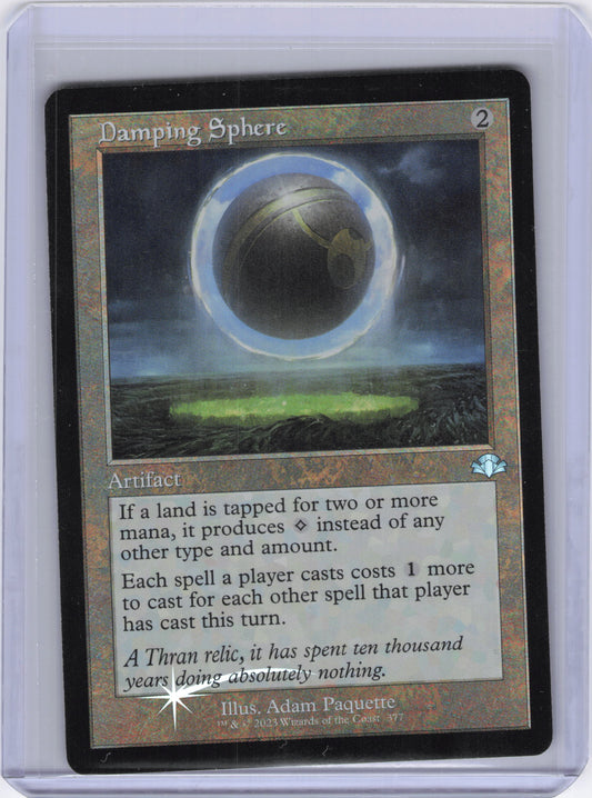 Damping Sphere (Retro Frame) - Dominaria Remastered (DMR) (Foil)