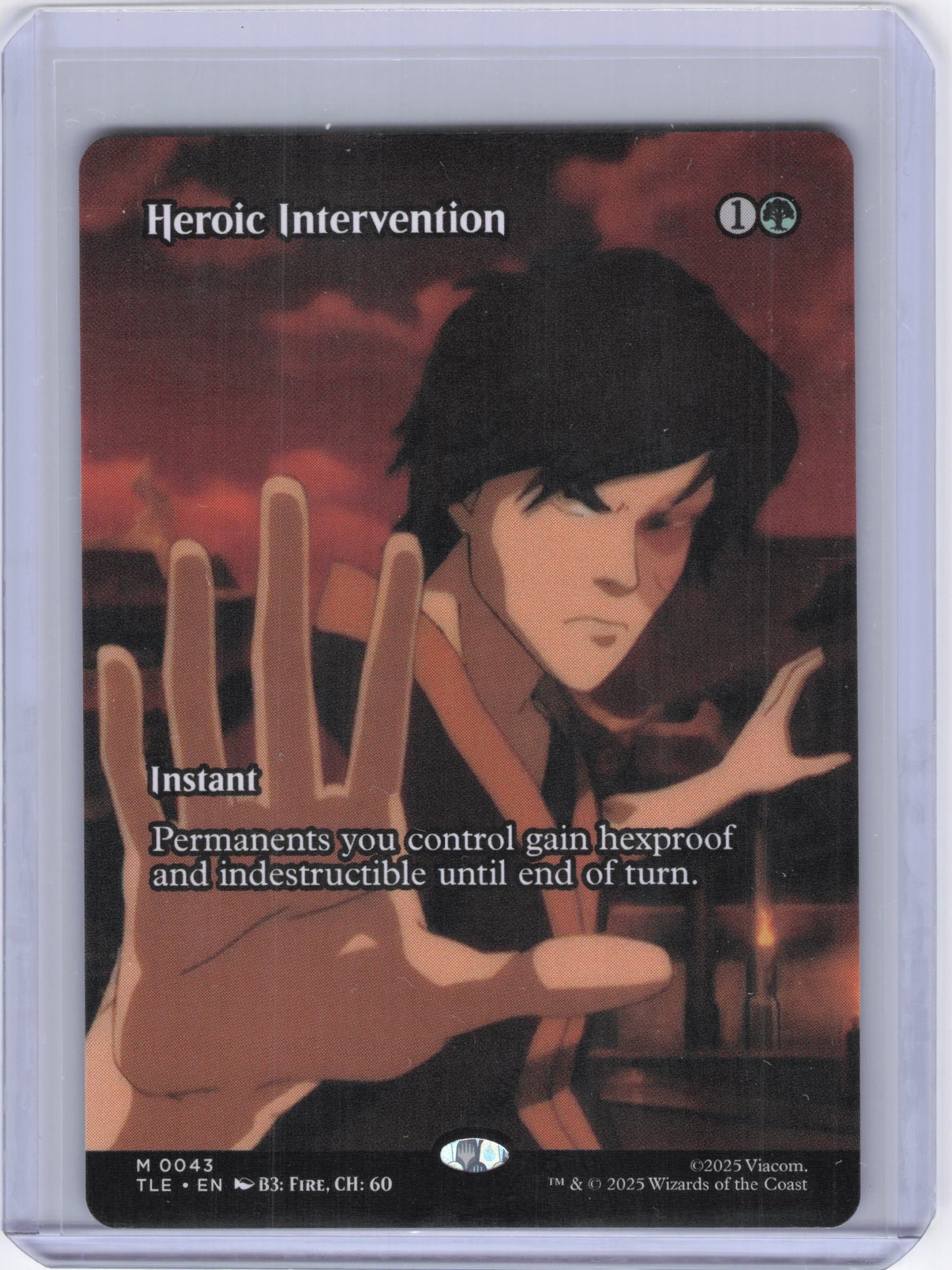 Heroic Intervention (Borderless) - Avatar: The Last Airbender: Eternal-Legal (TLE)