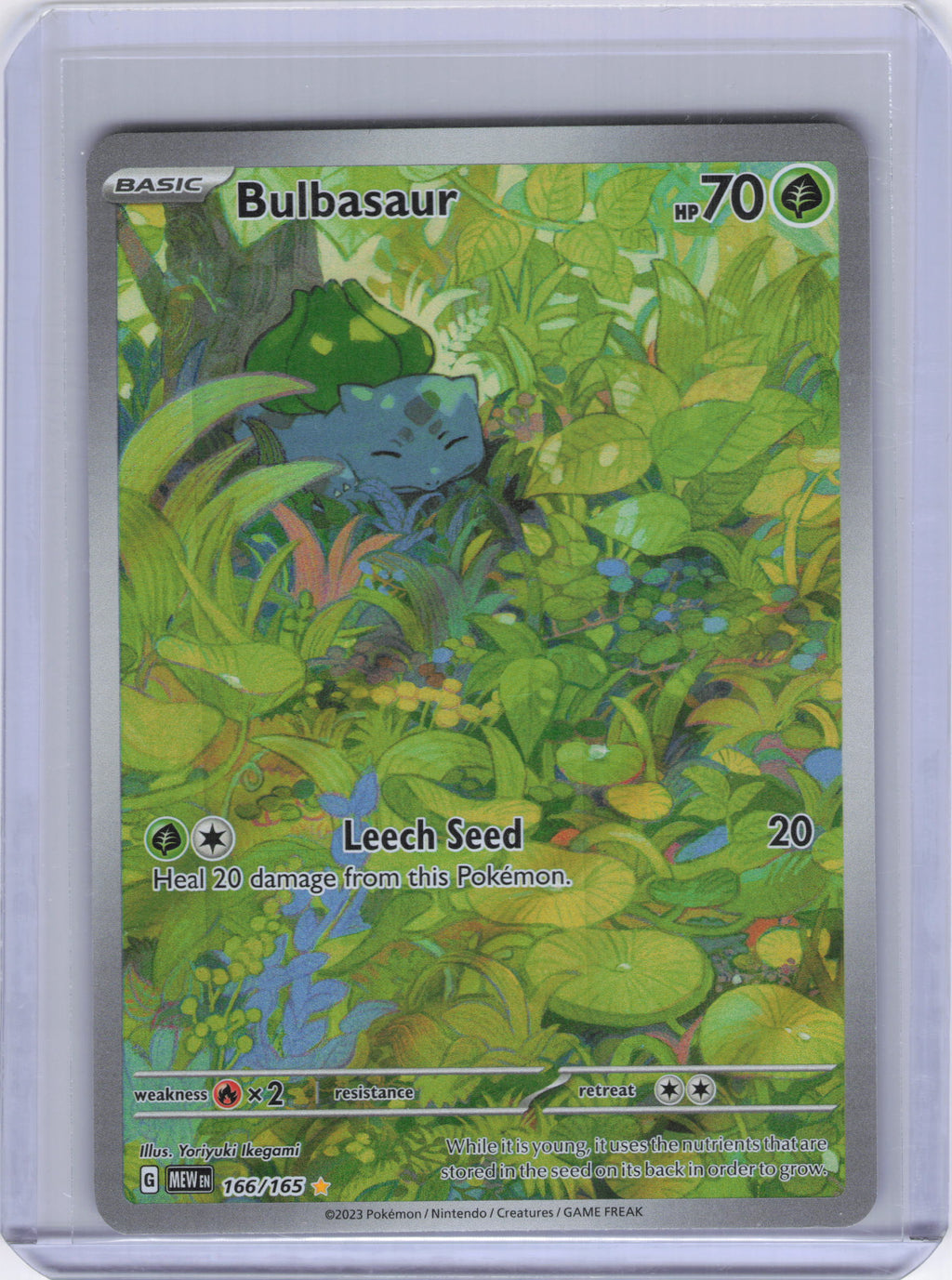 Bulbasaur - 166/165 - SV: Scarlet & Violet 151 (MEW)