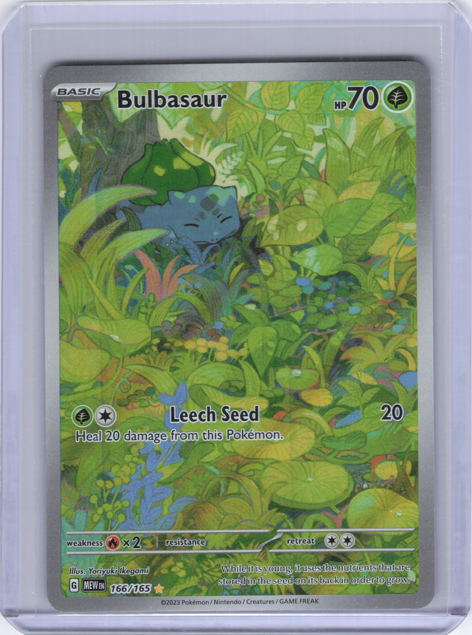 Bulbasaur - 166/165 - SV: Scarlet & Violet 151 (MEW)